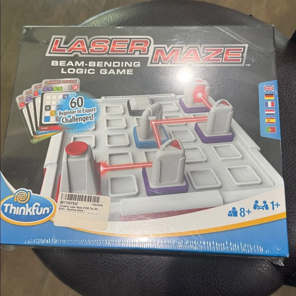 Think Fun Laser Maze (Class 1) Brain Game and STEM Toy for Boys and Girls